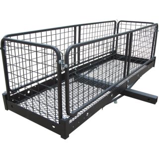 Ultra Tow Steel Cargo Hauler with Removable Basket   500 Lb. Capacity, 60 Inch