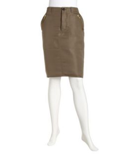 Zip Pocket Safari Skirt