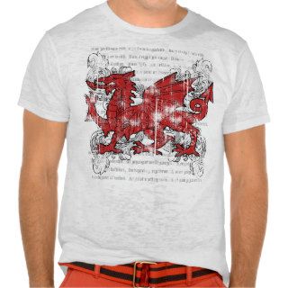 Welsh Dragon Men's Light Shirt