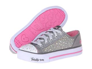 SKECHERS KIDS Glamour Ties Limited Edition 10353L Girls Shoes (Black)