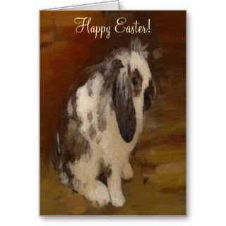 Cute, Baby Lop Eared Rabbit Greeting Cards