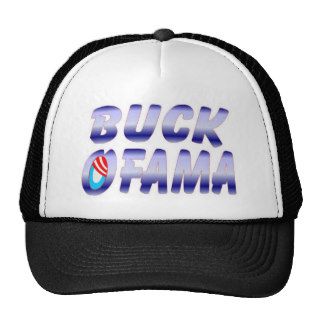 BUCK OFAMA stacked Trucker Hats