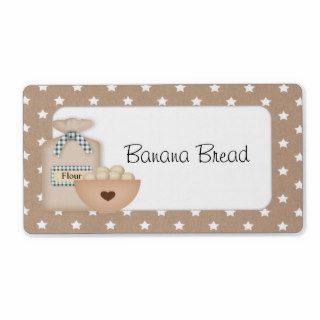 Baked Goods Label