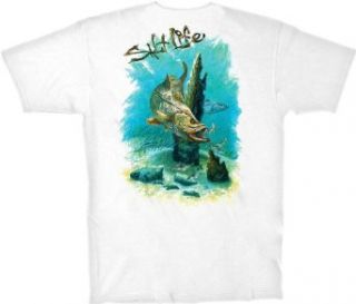 Salt Life Daylight Snook T Shirt WHITE 2X Lg Fashion T Shirts Clothing