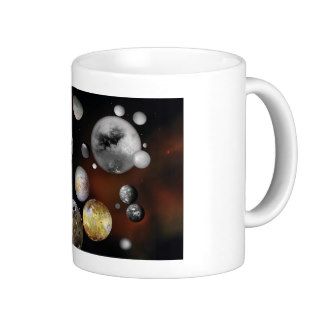 Moons of Our Solar System ~ 2 Coffee Mug