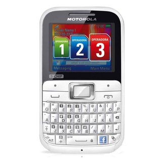 Motorola MOTOKEY EX117 3 Chip GSM Unlocked QWERTY Cell Phone Motorola Unlocked GSM Cell Phones