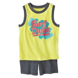 Circo Infant Toddler Boys Surf Dude Muscle Tee & Jersey Short Set  