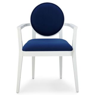 HAPPY CHIC BY JONATHAN ADLER Crescent Heights Armchair, Navy