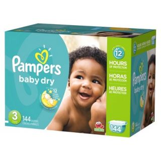 Pampers Baby Dry Diapers Giant Pack   Size 3 (144 Count)