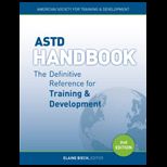 ASTD Handbook The Definitive Reference for Training and Development