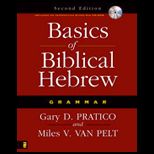 Basics of Biblical Hebrew Grammar   With CD