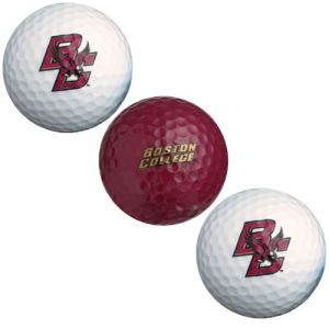 Boston College Eagles Team Golf 3pk Golf Ball Set