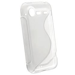 Frost White TPU Rubber Case for HTC Droid Incredible 2/ S Eforcity Cases & Holders