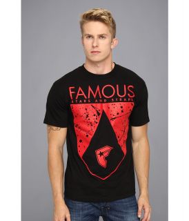 Famous Stars & Straps Splatic Shield Tee Mens T Shirt (Black)