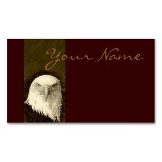 Bald Eagle Design Business Card Template