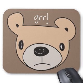 Grr Bear Mouse Mats