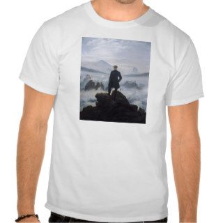 Wanderer above the Sea of Fog T shirt