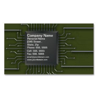 Hi Tech Computer Business Card