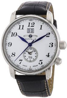Zeppelin Herren Armbanduhr XL LZ127 Graf Analog Quarz Leder 76441 Uhren