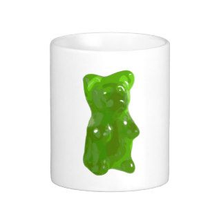 Green Gummy Bear Candy Mug