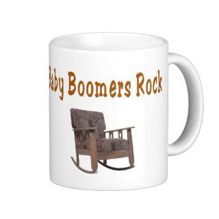 baby boomers rock funny mug