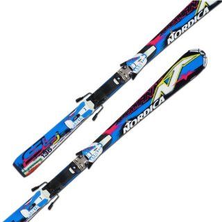 NORDICA DOBERMANN SLJ PLATE &M10 COMP `11 Kinder Renn Ski Set homologiert 0A0053 (136 Zentimeter) Sport & Freizeit
