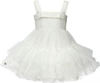 JOTTUM Kleid Tüllkleid SILVA Off White Gr. 140 Bekleidung