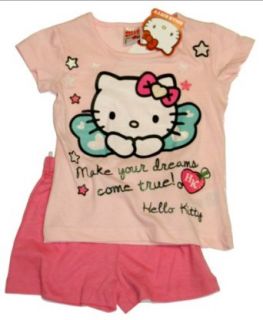 Hello Kitty Shorty Set / Pyjama "SWEET DREAM"   140 Bekleidung
