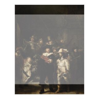 The Night Watch by Rembrandt van Rijn Flyer Design