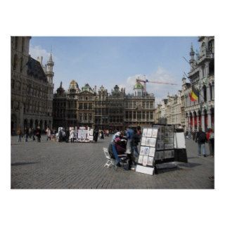 Grote Markt, Brussels, Belgium Posters