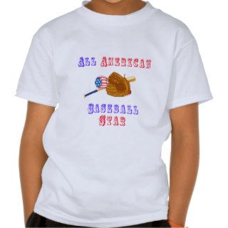 All American Baseball T Shirt Template