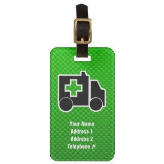 Ambulance; Green Bag Tag