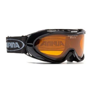 ALPINA Skibrille Opticvision, schwarz dlh (black dlh), One size, A7017 131, Sport & Freizeit