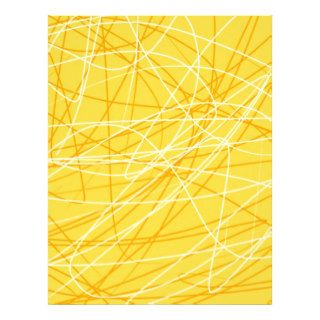 New canary yellow pattern trend 2014 accessories letterhead design