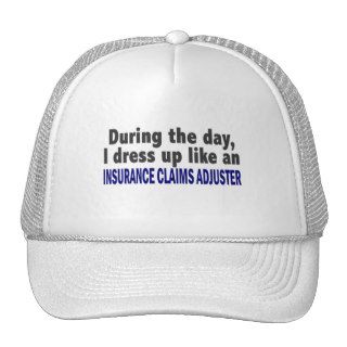 During The Day Insurance Claims Adjuster Mesh Hat