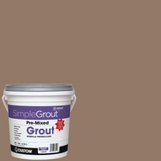 Custom Building Products SimpleGrout #105 Earth 1 gal. Pre Mixed Grout PMG1051