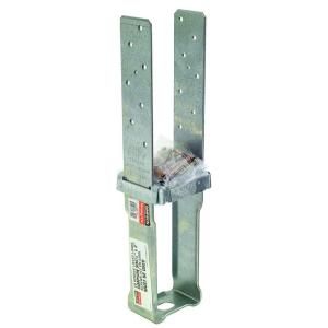 Simpson Strong Tie Hot Dip Galvanized 12 Gauge 4 in. x 4 in. Standoff Column Base with SDS Screws CBSQ44 SDS2HDG