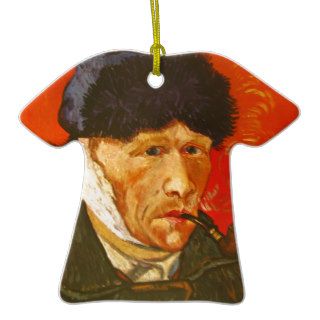 Vincent van Gogh post Impressionist painter Artist Christmas Tree Ornament