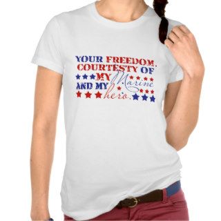 Freedom Courtesty of My Marine Tee Shirts