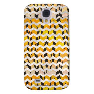 Tiger Black and Orange Print Samsung Galaxy S4 Case