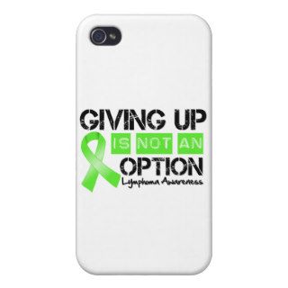 Lymphoma Giving Up Is Not An Option Cases For iPhone 4