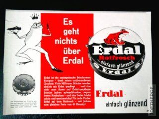 1960  Anzeige ERDAL ROTFROSCH   Format ca. 145 x 210 mm   alte Werbung /Originalwerbung/ Printwerbung /Anzeigenwerbung Autorenkollektiv Bücher