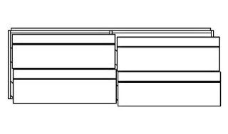 Pelipal Balto Waschtisch Unterschrank (BL WTUSL 06), Comfort N, 147,8 cm Küche & Haushalt