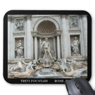 Trevi Fountain in Rome, Italy Mouse Pad