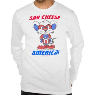 SHIELD MOUSE "SAY CHEESE AMERICA" Apparel Shirts