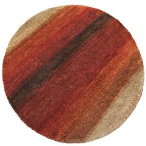 Orian Rugs Layers Lava 7 ft. 10 in. Round Area Rug 238556
