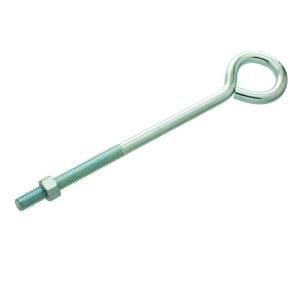 Everbilt 5/16 in. x 3 1/4 in. Zinc Plated Eye Bolt with Nut 06836