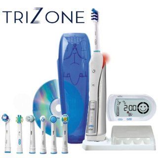 Oral B TRIUMPH 5000 mit TriZone und 7 Aufsteckbürsten + DVD, WHITEBOX SPECIAL EDITION Drogerie & Körperpflege