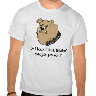 Funny bulldog t shirt