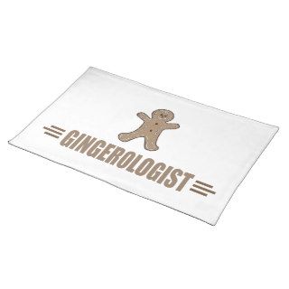 Funny Gingerbread House Placemats